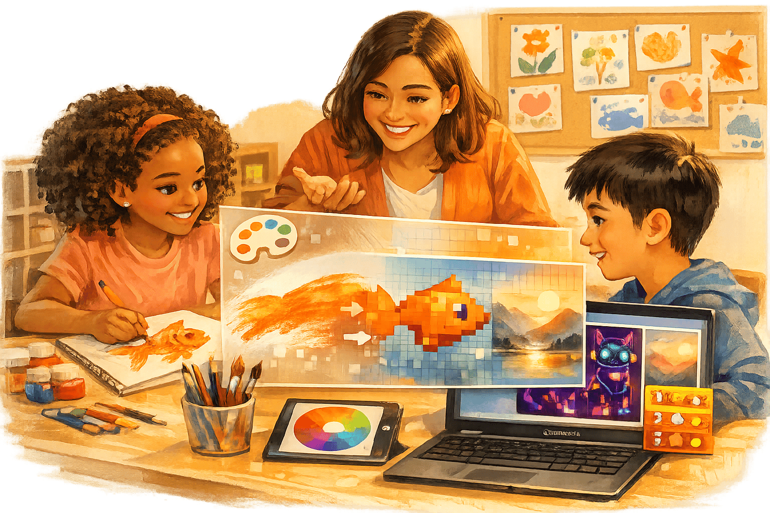 AI Image Games vs Traditional Art Lessons: A Guide